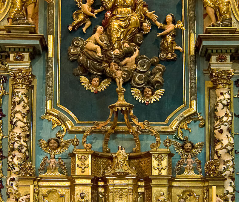 30- Retable – Eglise de Borderes-Louron