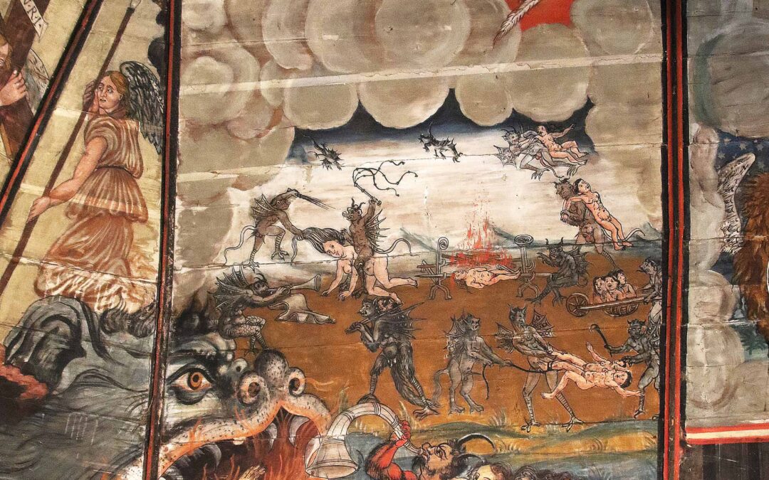 Eglise de Jézeau – Le Jugement dernier